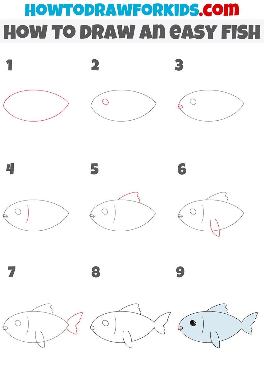 How to draw fish idea 5