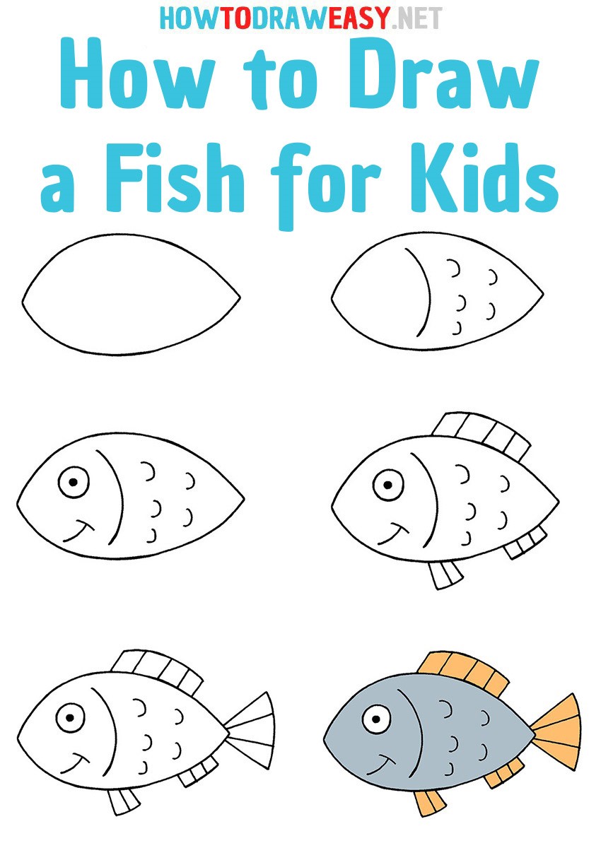 How to draw fish idea 6