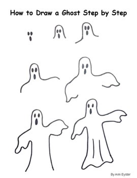 Ghost idea 1 Drawing Ideas
