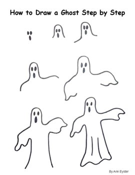 How to draw Ghost idea 1