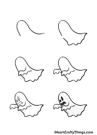 How to draw Ghost idea 4