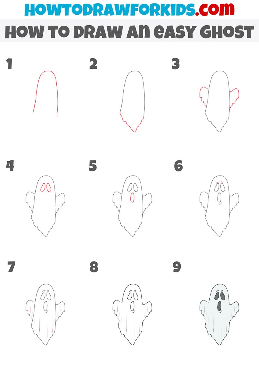 Ghost idea 7 Drawing Ideas