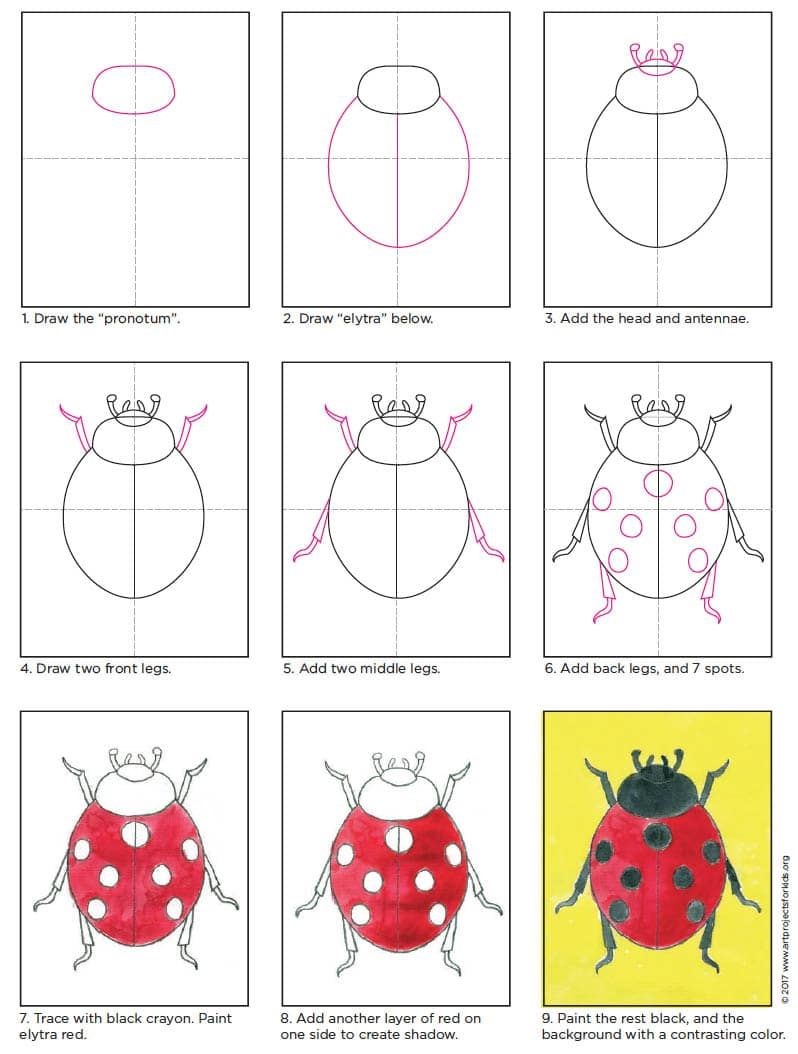 Ladybug idea 4 Drawing Ideas