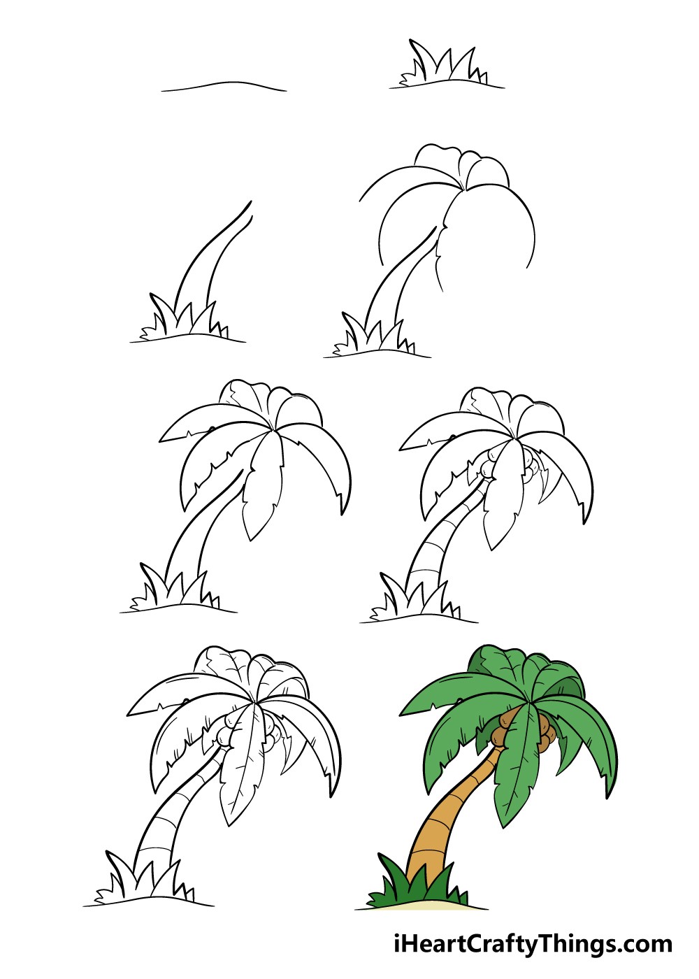 Palm Tree Idea 8 Drawing Ideas