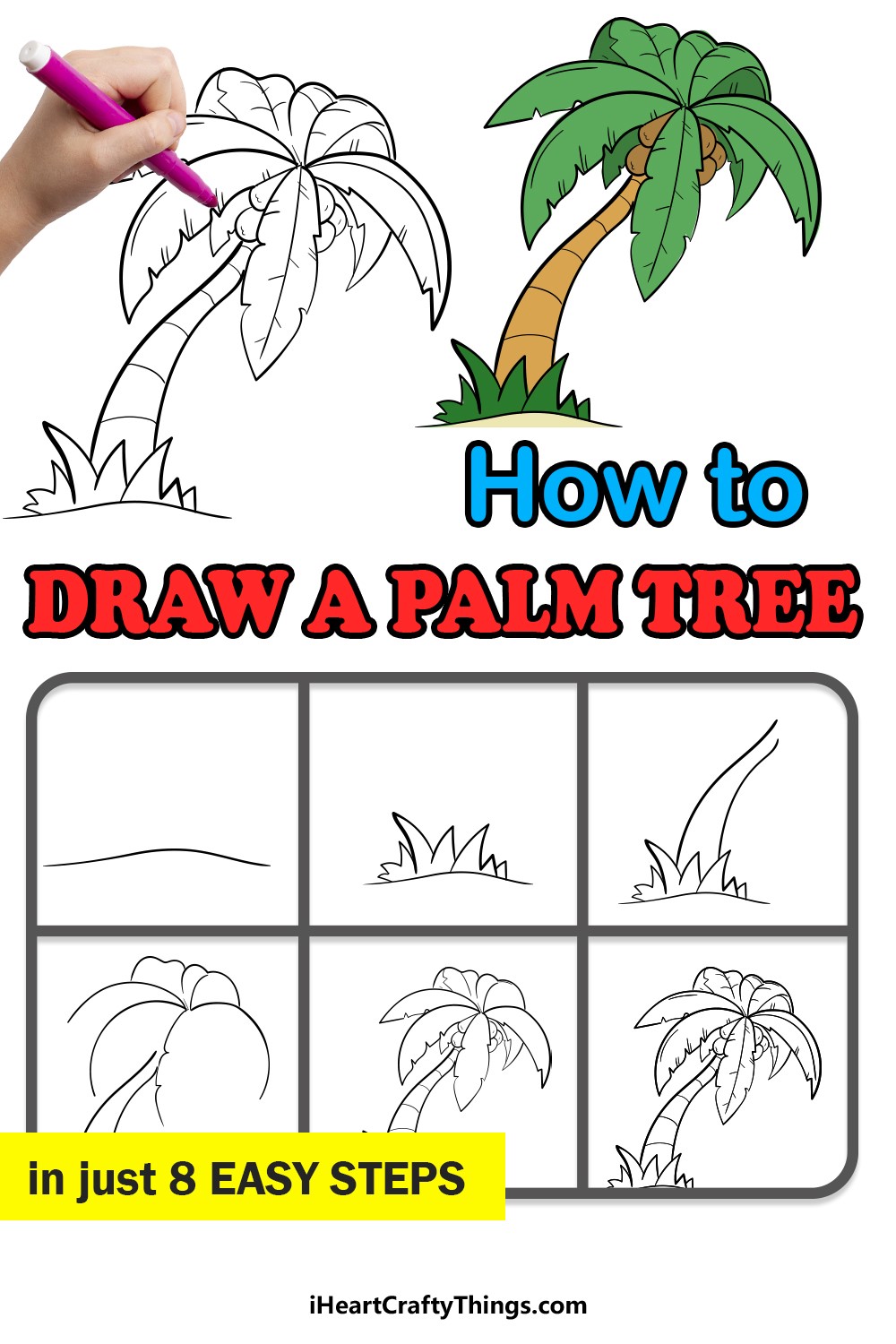 Palm Tree Idea 9 Drawing Ideas