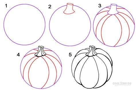 Pumpkin idea 4 Drawing Ideas