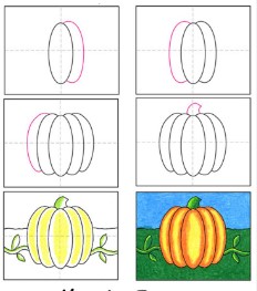 Pumpkin idea 9 Drawing Ideas