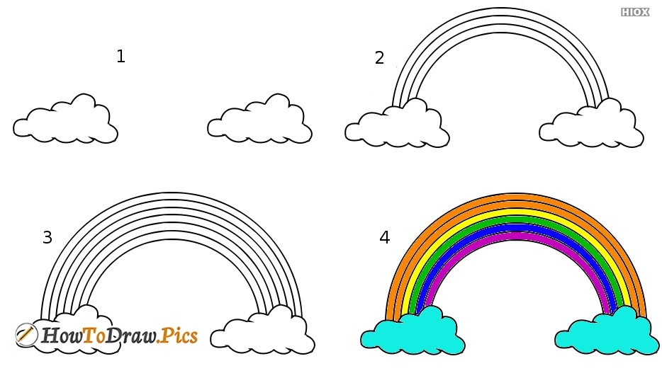 Rainbow idea 3 Drawing Ideas