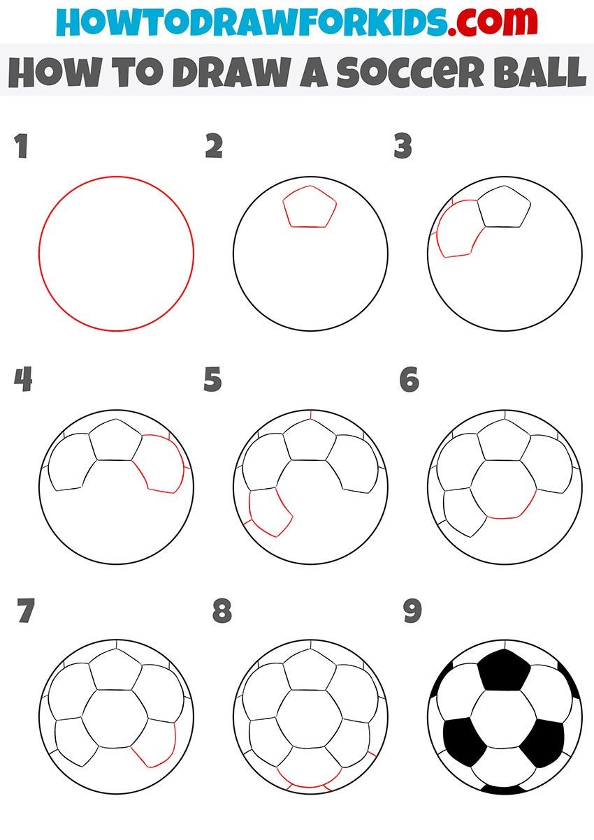 Soccer ball idea 3 Drawing Ideas