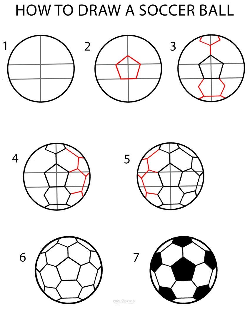 Soccer ball idea 5 Drawing Ideas