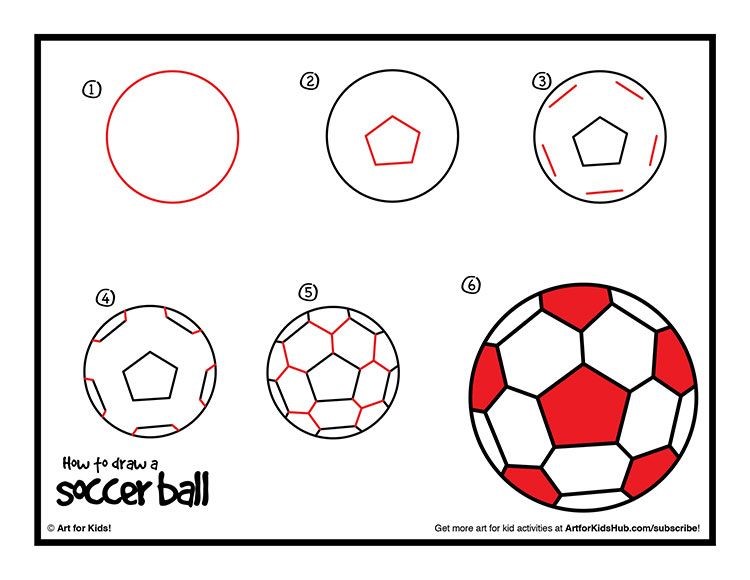 Soccer ball idea 7 Drawing Ideas
