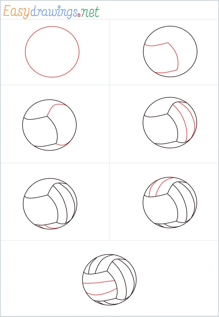 Volleyball idea 4 Drawing Ideas