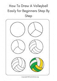 Volleyball idea 6 Drawing Ideas