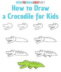 How to draw Alligator Ideas 10