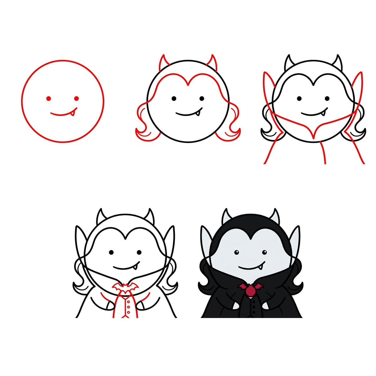 How to draw Vampire fat