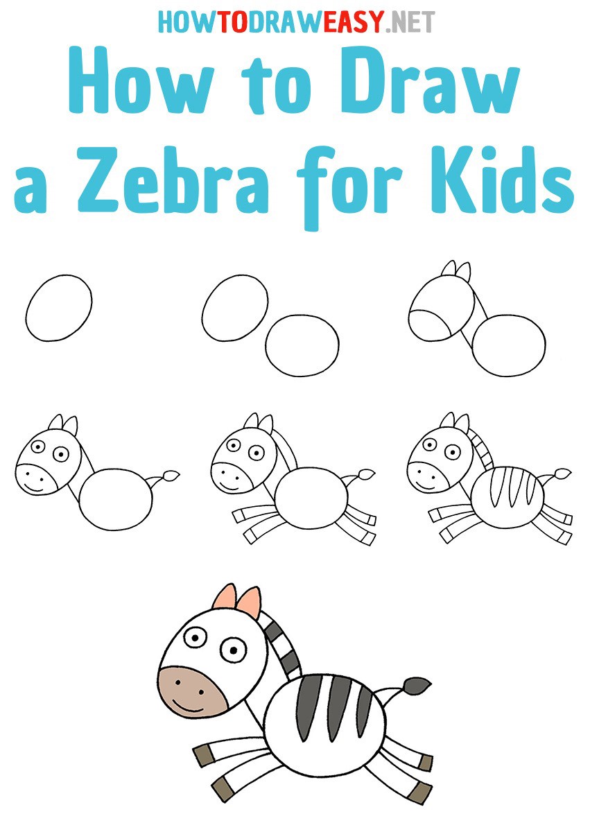 How to draw Zebra Idea 8