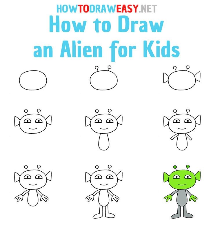 Alien idea 1 Drawing Ideas