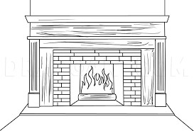 Idea Fireplace 1 Drawing Ideas