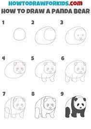 How to draw Panda Ideas 1