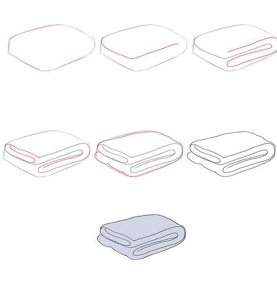 How to draw Pillow