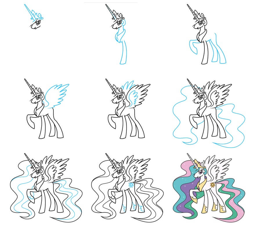 My little pony Drawing Ideas