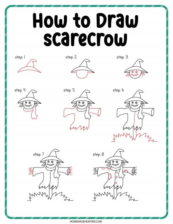 Scarecrow idea 6 Drawing Ideas