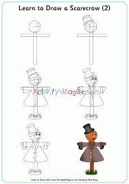 How to draw Scarecrow idea 8