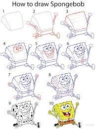 How to draw Spongebob idea 6