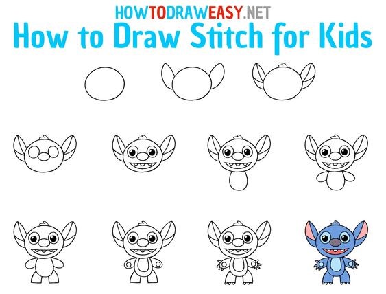 Stitch Drawing Ideas