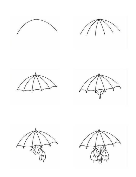 Umbrella idea (16) Drawing Ideas