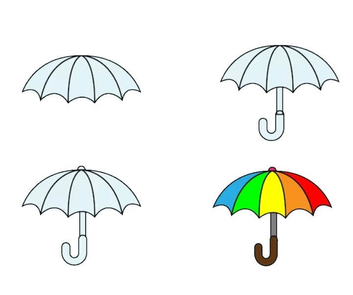 Umbrella idea (25) Drawing Ideas