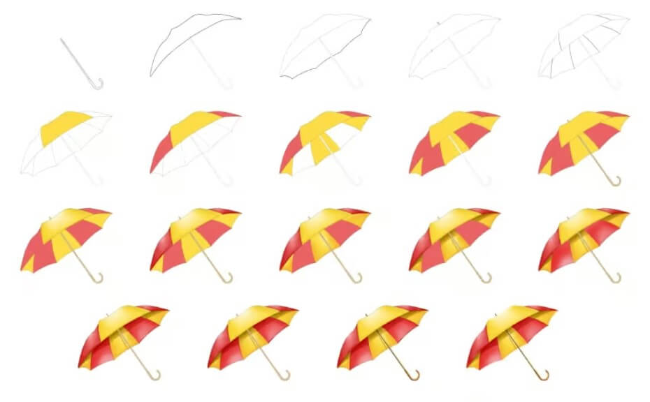 Umbrella idea (26) Drawing Ideas