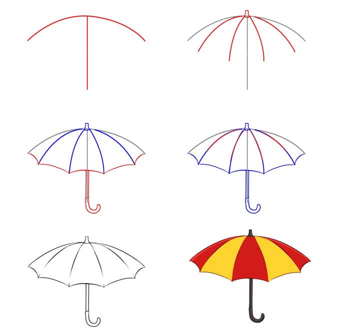 Umbrella idea (35) Drawing Ideas