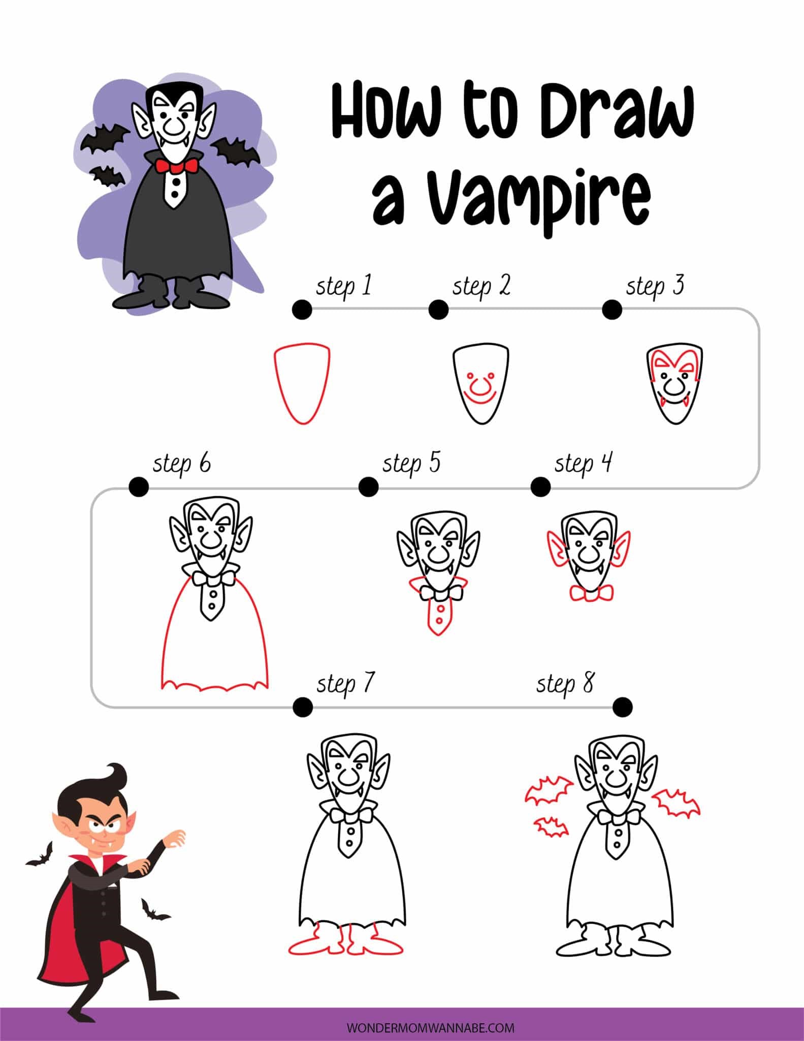 Vampire idea 6 Drawing Ideas