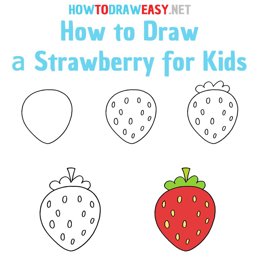 Strawberry idea 1 Drawing Ideas