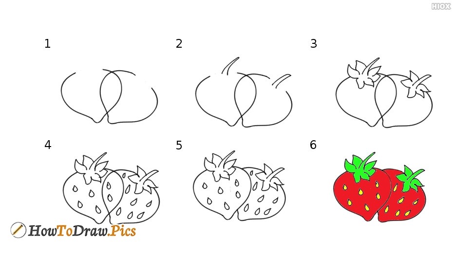 Strawberry idea 7 Drawing Ideas
