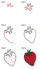 Strawberry idea 9 Drawing Ideas