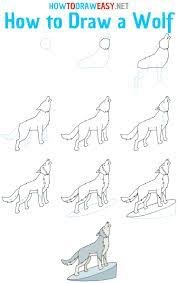 How to draw Wolf idea 6