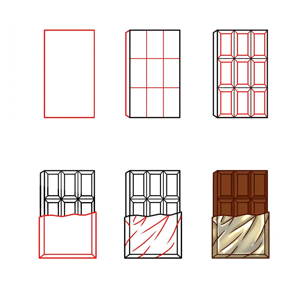 Classic Chocolate Drawing Ideas
