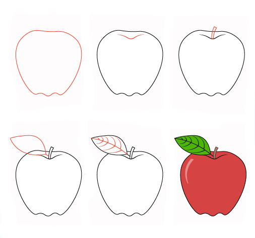 How to draw Apple idea (1)