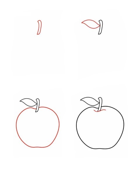 How to draw Apple idea (12)