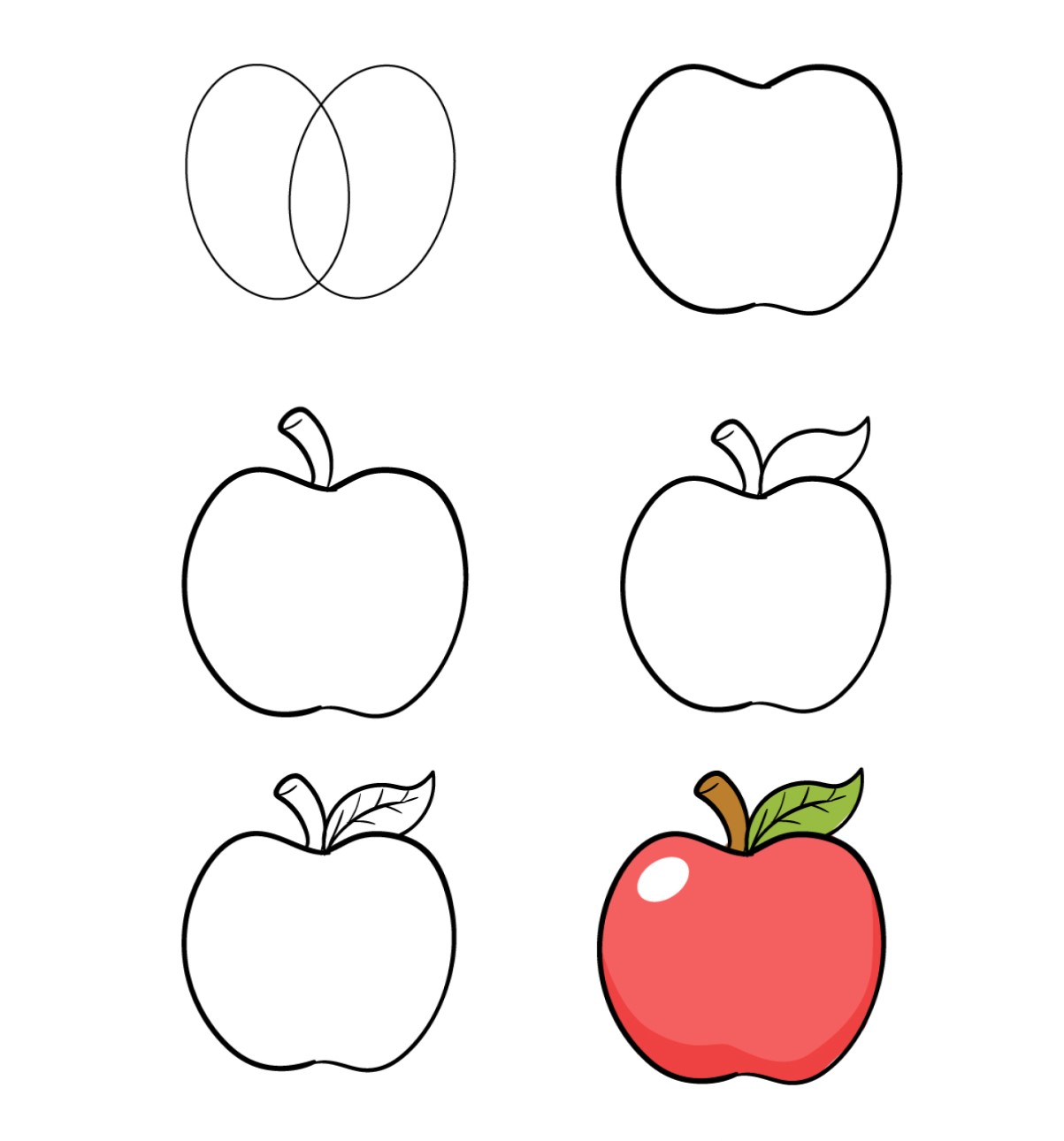 How to draw Apple idea (15)