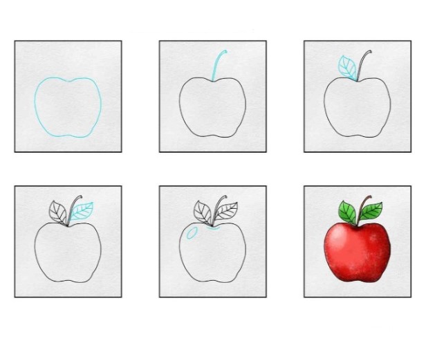 Apple idea (6) Drawing Ideas