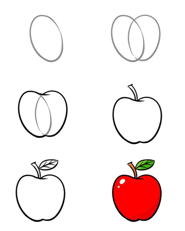 Apple idea (7) Drawing Ideas