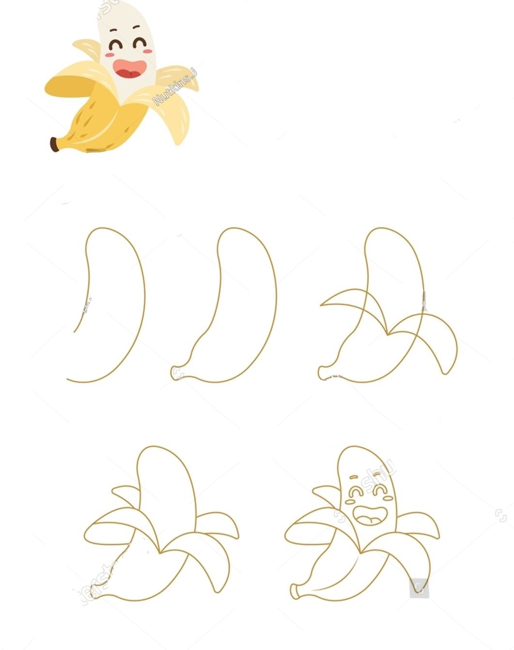 Banana idea (12) Drawing Ideas