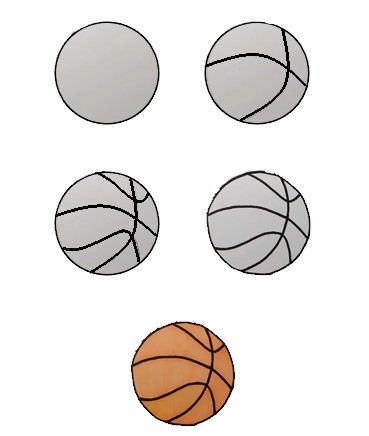 How to draw Basketball idea (12)