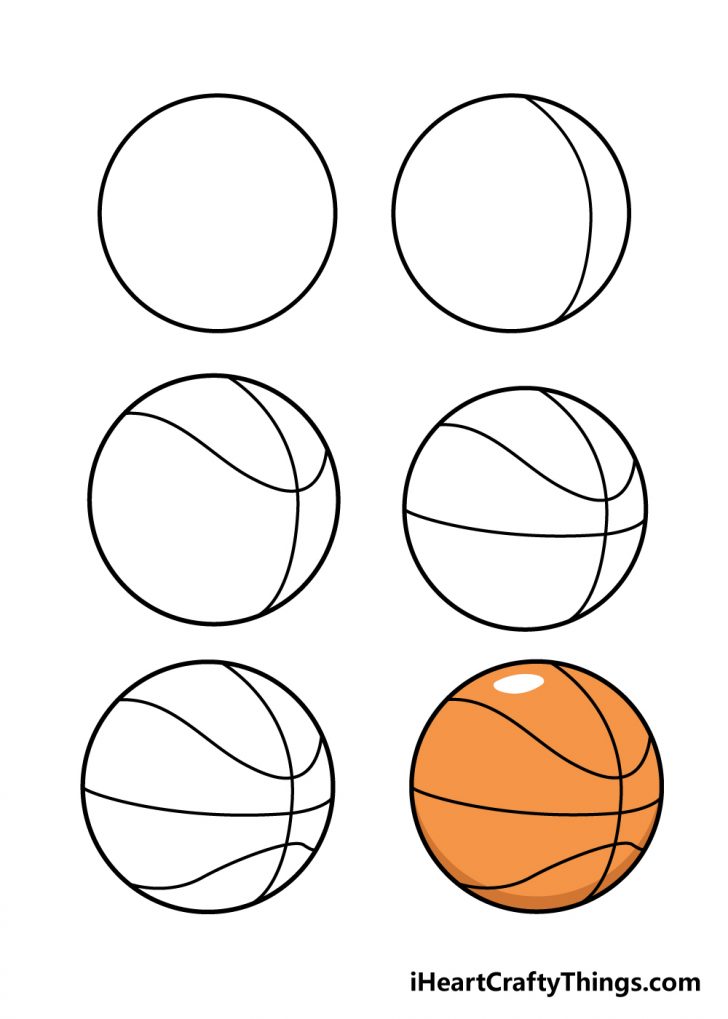 How to draw Basketball idea (5)