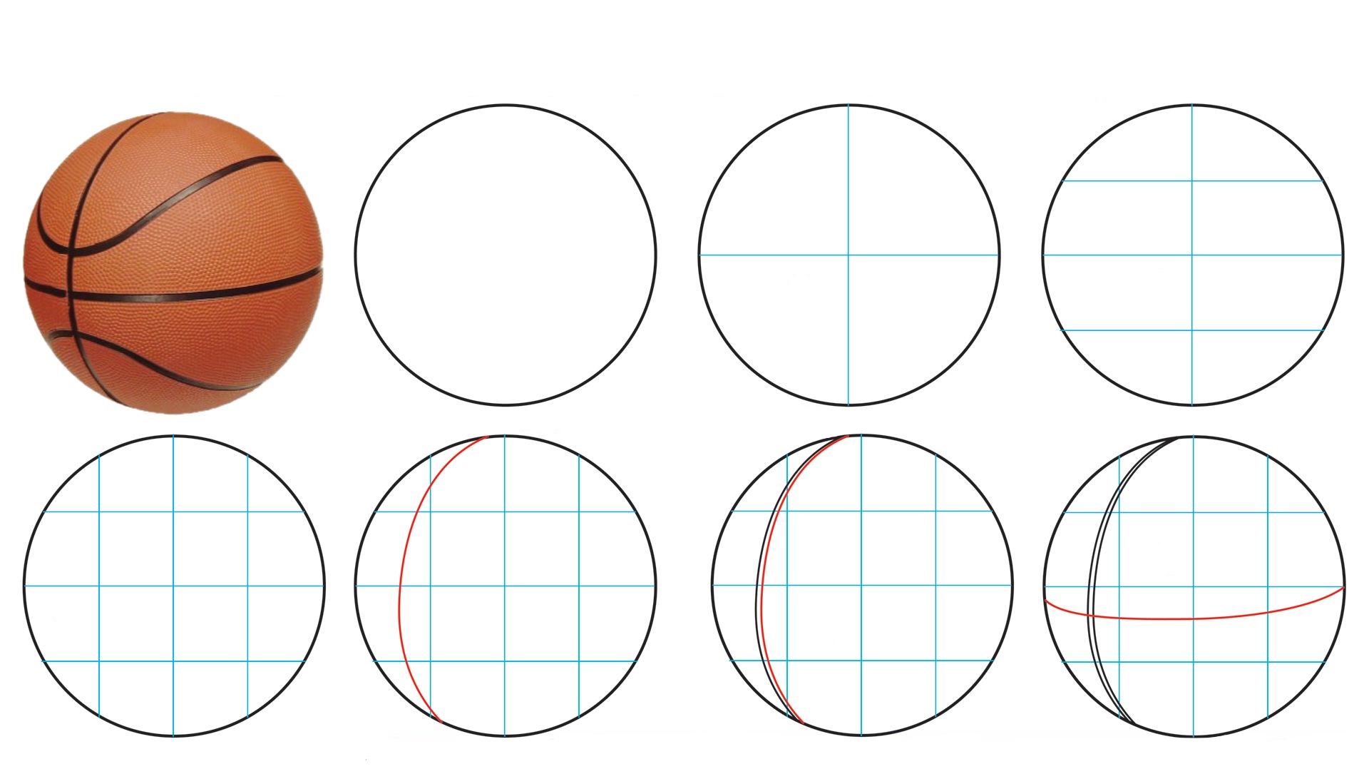How to draw Basketball idea (7)