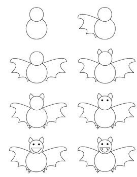 Bat idea (14) Drawing Ideas