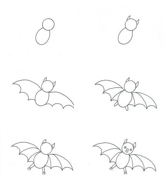 Bat idea (4) Drawing Ideas